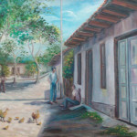 calle de pueblo